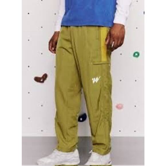 Urban Outfitters Without Walls Blocked Wind Pant, “Moss” Size Small - Picture 1 of 6